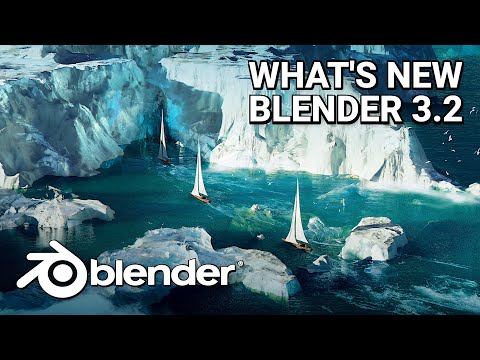 Blender 3.2 New Features in LESS than Five Minutes