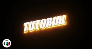 How to Create A Glowing Text Intro in Blender 3.0 Eevee – Tutorial