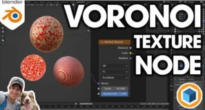 How to Use the VORONOI TEXTURE Node in Blender!