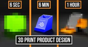 Blender 3D Printing Product Design Challenge | Desk Organizer Ep. 4