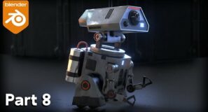 Sci-Fi Worker Robot-Part 8 (Blender Tutorial)
