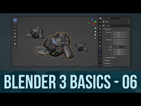 BLENDER BASICS 6: Local Space and Parenting
