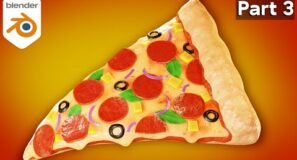Pizza Slice 🍕 Part 3 (Blender Tutorial)