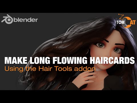 How to make long flowing haircards – with Hairtools
