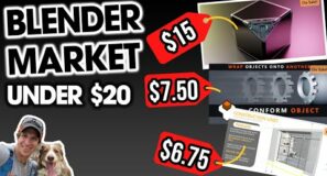 The 10 BEST Blender Market Add-Ons for UNDER $20!