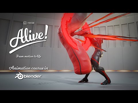 Alive! teaser n°4 – Animation course in Blender