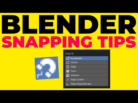 A Few More Snapping Tips in Blender