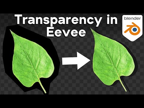 How to Use Transparency in Blender Eevee