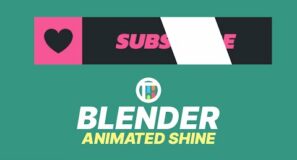 ANIMATED SHINE MOTION GRAPHIC – BLENDER 3.0 EEVEE TUTORIAL