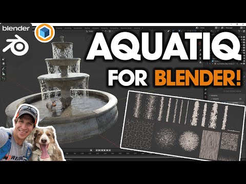 Aquatiq RELEASED! Water Library Add-On for Blender!