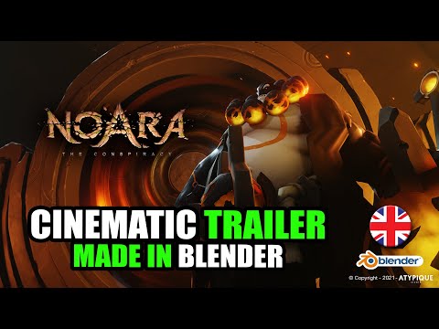 NOARA – Cinematic trailer made in Blender (English version)