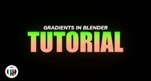 Text Gradients in Blender 3.0 – Tutorial