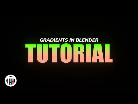 Text Gradients in Blender 3.0 – Tutorial