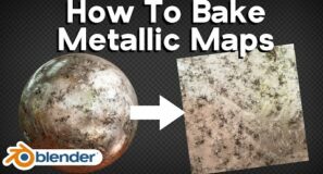 How to Bake Metallic Maps in Blender (Tutorial)