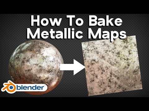 How to Bake Metallic Maps in Blender (Tutorial)