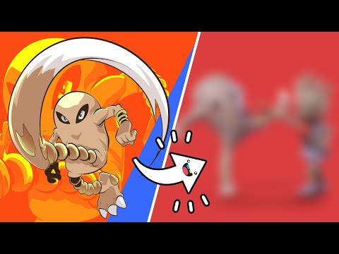 2D to 3D! Sculpting Pokemon from Start to Finish ⚔️ Hitmonchan and Hitmonlee ⚔️