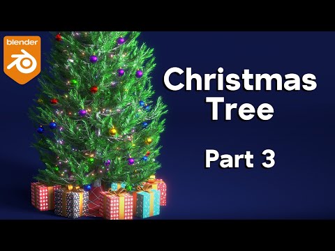 Christmas Tree 🎄 Part 3 (Blender Tutorial)