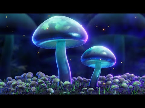 Magical Mushrooms 🍄 (Blender Eevee Animation)