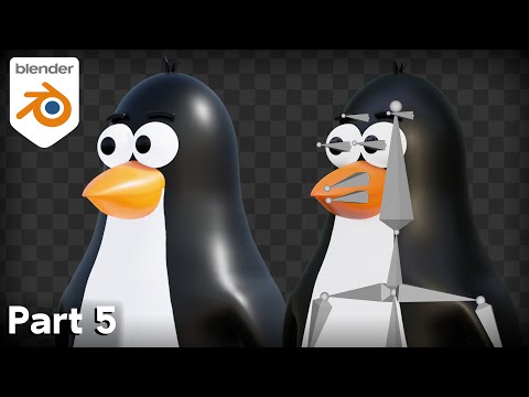 Character Creation for Beginners – Part 5 – Stylized Penguin (Blender Tutorial)