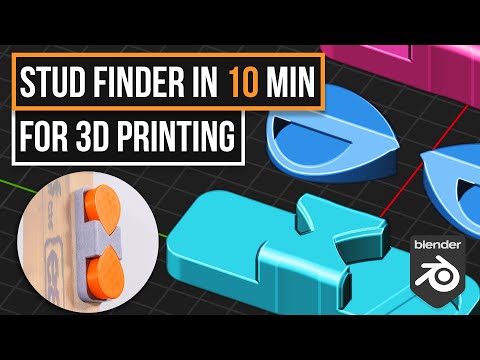 You Can Design & 3D Print A Stud Finder !? | Blender 3.0 Product Design Challenge Ep. 5