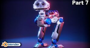 Sci-Fi Mech Robot – Part 7 (Blender Tutorial)