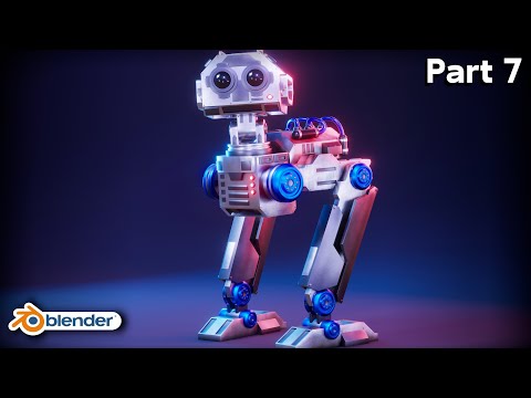 Sci-Fi Mech Robot – Part 7 (Blender Tutorial)