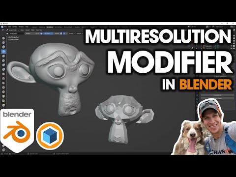 How to Use the MULTIRESOLUTION Modifier in Blender