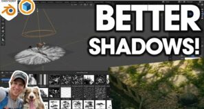 Amazing SHADOWS AND LIGHTING in Blender with GOBOS LIGHT TEXTURES!