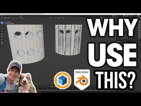 Why would you use the Blender TRIANGULATE Modifier? (Quick tutorial here!)