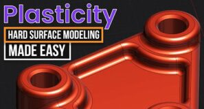 Beginner Hard Surface Modeling In Plasticity 3D | Part 4