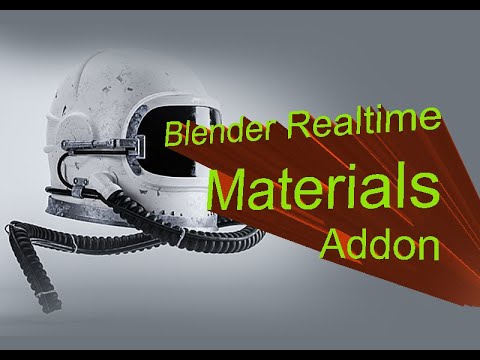 blender realtime materials addon