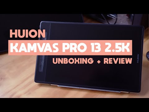 HUION KAMVAS PRO13 2.5K – UNBOXING Y REVIEW