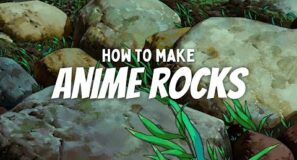 how to make anime rocks