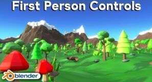 How to Use Blender’s First Person Controls – Fly/Walk Navigation (Tutorial)