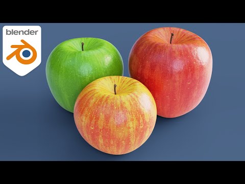 Photorealistic Apples (Blender Tutorial)