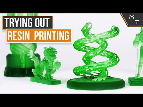 Trying 3D Resin Printing For The First Time