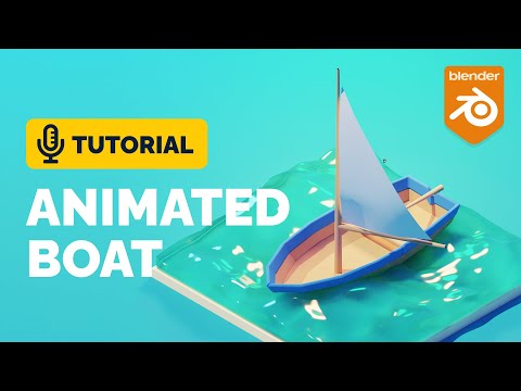 Animated Boat Tutorial in Blender 3.2 | Polygon Runway