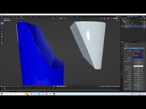 Blender 3 Tutorial: How To Slice, Cut Out, Separate And Fill A Solid Shape From An Object.
