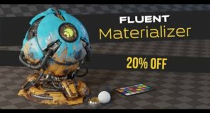 Materializer the perfect addon for procedure materials textures and masks