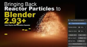 bring back reactor particles to blender 2.93