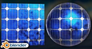 Procedural Solar Panels Material 🛰️ (Blender Tutorial)