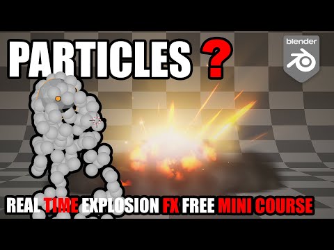 Particles in Blender – Explosion VFX in Blender  – part 02