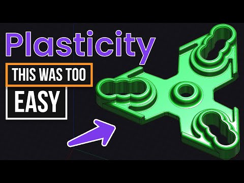Plasticity 3D Using Curves/NURBS To Cut Hard Surfaces | Part 6
