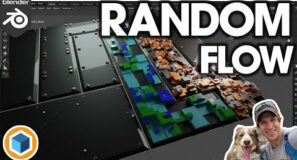 Easy Paneling, Screws, and Bolts in Blender with RANDOM FLOW!