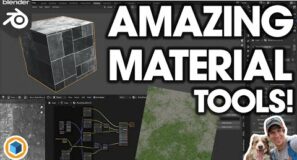 Using the AMAZING Material Tools in the Ran-Tools Add-On for Blender!