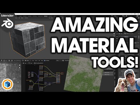 Using the AMAZING Material Tools in the Ran-Tools Add-On for Blender!