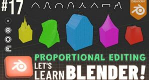 Let’s Learn Blender!: Proportional Editing!