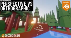 It’s All About Perspective! Low-Poly Forest Blender Tutorial (Ortographic vs Perspective camera)