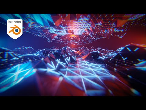 Create a Sci-fi Animation only with Geometry Nodes (Blender Tutorial)