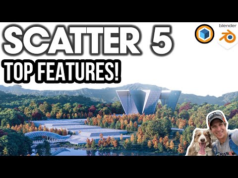 The TOP NEW FEATURES in Scatter for Blender!